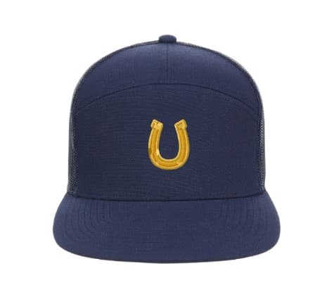 Horseshoe Trucker Hat (Navy)